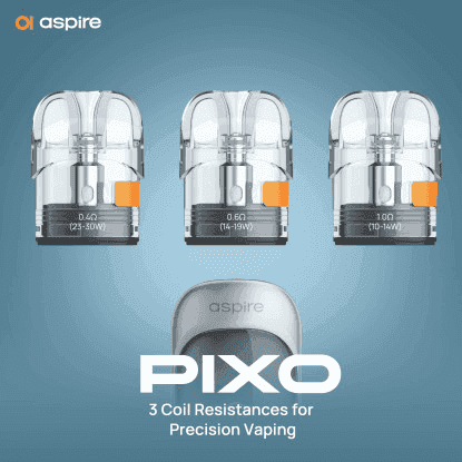 ASPIRE PIXO霧克斯煙彈空倉官網:圖片 3